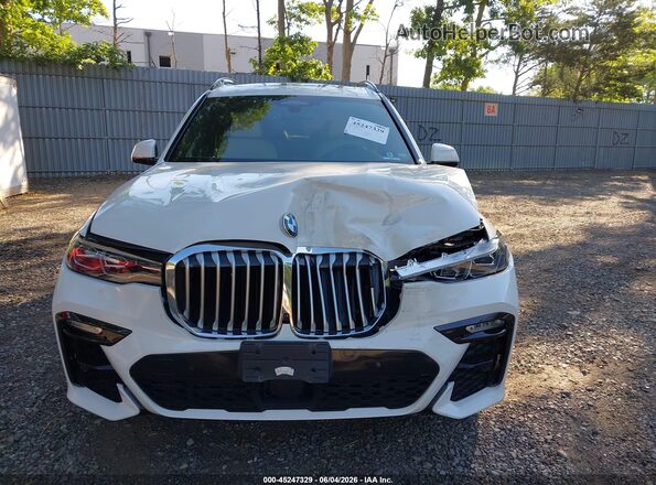 5UXCW2C59KL089940 2019 BMW X7 White Vista frontal