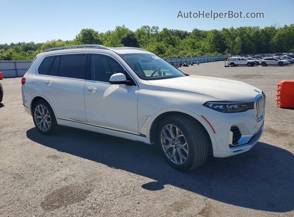 5UXCX4C53KLS36228 2019 BMW X7 White 