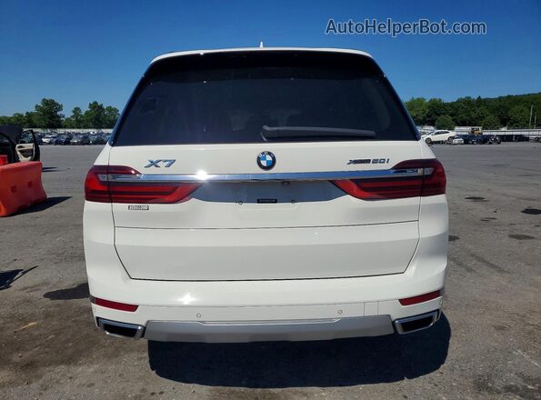 5UXCX4C53KLS36228 2019 BMW X7 White 