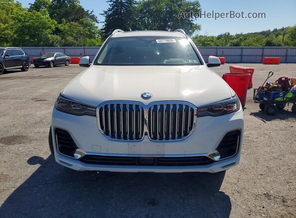 5UXCX4C53KLS36228 2019 BMW X7 White 