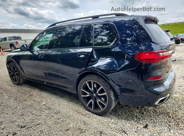 5UXCX4C54KLS38165 2019 BMW X7 Black Задня ліва чверть