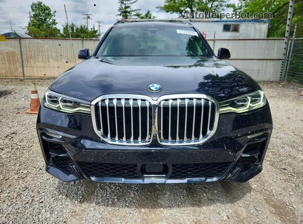 5UXCX4C54KLS38165 2019 BMW X7 Black Вид спереду