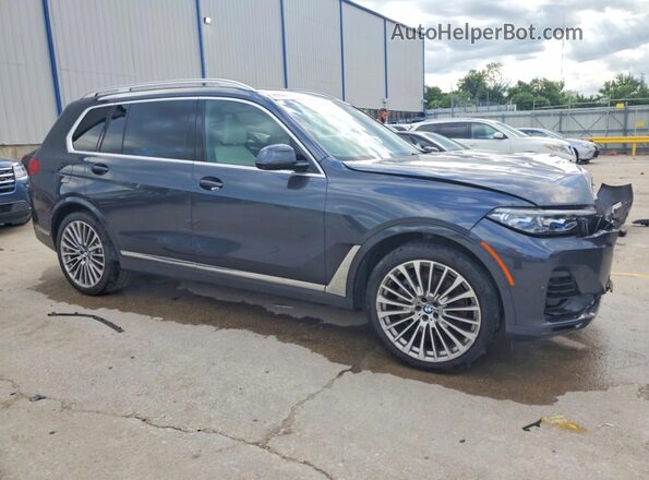 5UXCX4C59KLB39814 2019 BMW X7 Gray Առջևի աջ