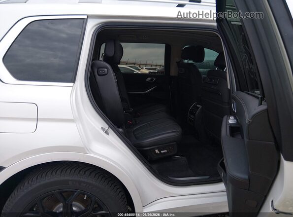 5UXCX4C59KLS35603 2019 BMW X7 White VIN sticker view