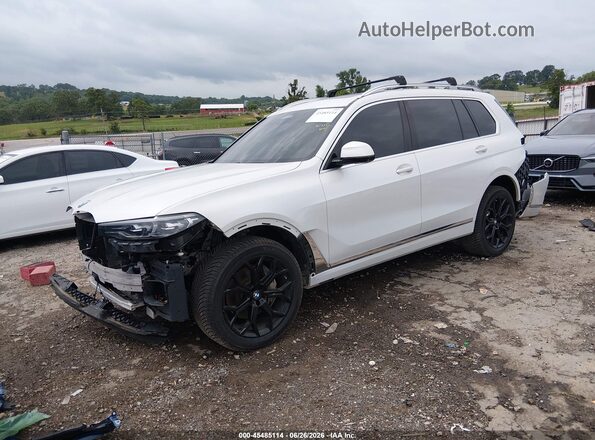 5UXCX4C59KLS35603 2019 BMW X7 White Front left