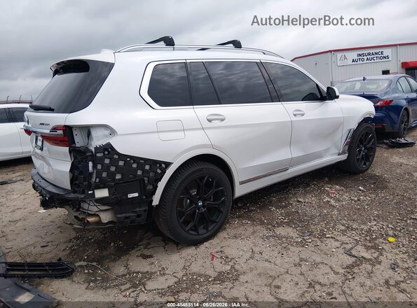 5UXCX4C59KLS35603 2019 BMW X7 White Rear right