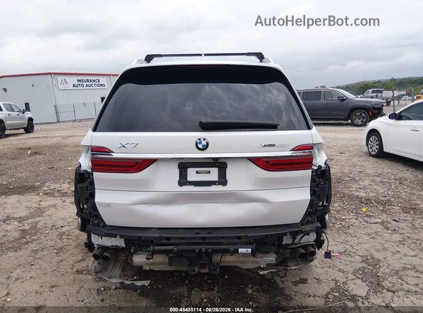 5UXCX4C59KLS35603 2019 BMW X7 White 