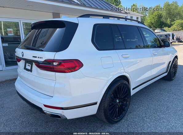 5UXCX4C59KLS38985 2019 BMW X7 White Հետևի աջ