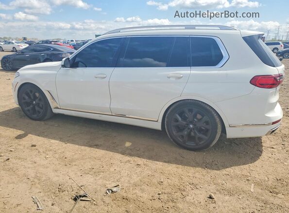 5UXCX4C5XKLS35593 2019 BMW X7 White უკანა მარცხენა