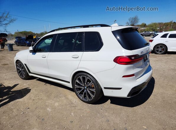 5UXCX6C01LLE35590 2020 BMW X7 White Rear left
