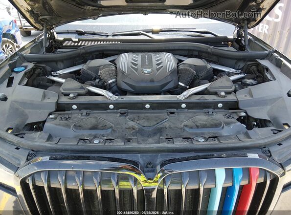 5UXCX6C04L9C03529 2020 BMW X7 Black უკანა ხედი