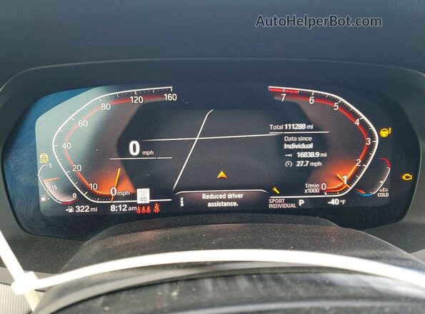 5UXCY4C05L9C39604 2020 BMW X6 Gray 