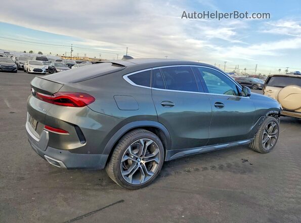 5UXCY4C05L9C39604 2020 BMW X6 Gray 