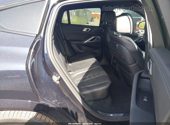 5UXCY4C07L9B65800 2020 BMW X6 Синий Вид наклейки с VIN-кодом