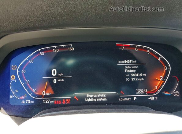 5UXCY6C00M9G90162 2021 BMW X6 Белый 