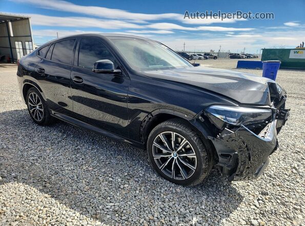 5UXCY6C01L9C82879 2020 BMW X6 Black 