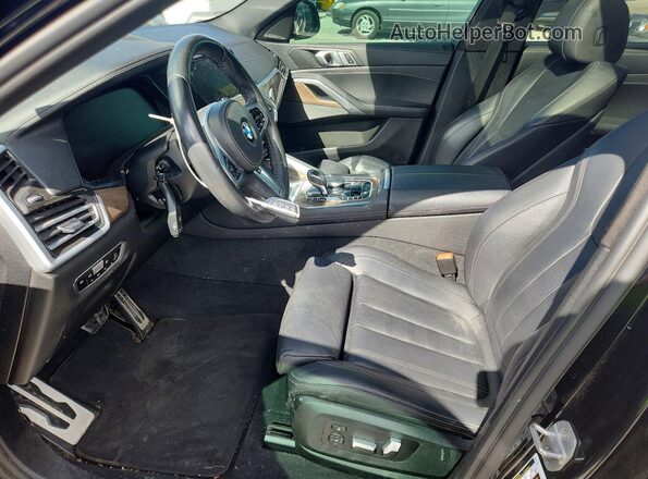 5UXCY6C01L9C82879 2020 BMW X6 Black 