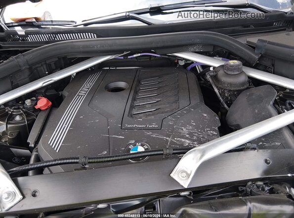5UXCY6C01M9G93104 2021 BMW X6 Brown Rear view