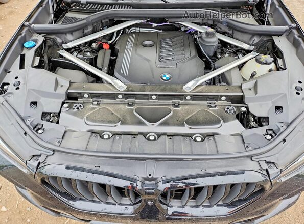 5UXCY6C01N9K85524 2022 BMW X6 Черный Вид подкапотного пространства