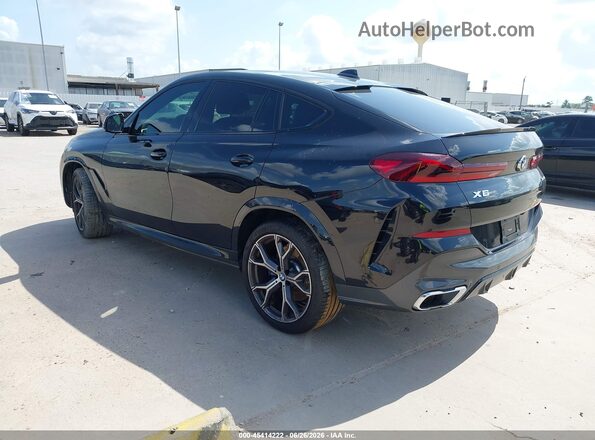 5UXCY6C03M9G36144 2021 BMW X6 Black Задня ліва чверть