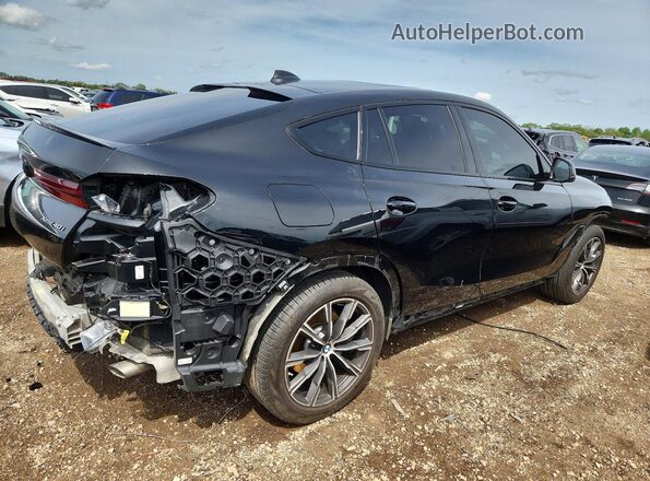 5UXCY6C03P9P95750 2023 BMW X6 Black Հետևի աջ