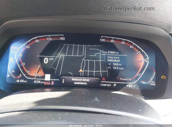 5UXCY6C03P9R26675 2023 BMW X6 White უკანა სავარძლების ხედი