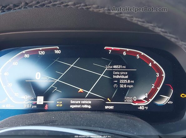 5UXCY6C04N9L60362 2022 BMW X6 Black 