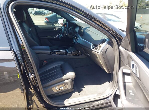 5UXCY6C04N9L60362 2022 BMW X6 Black 