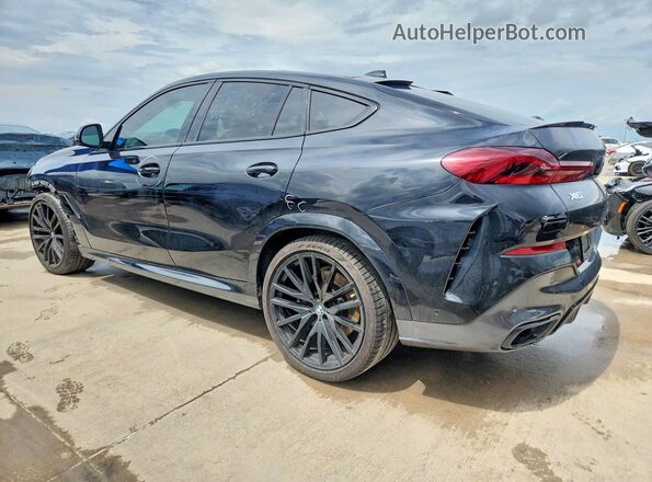 5UXCY6C06L9C89665 2020 BMW X6 Black Հետևի ձախ