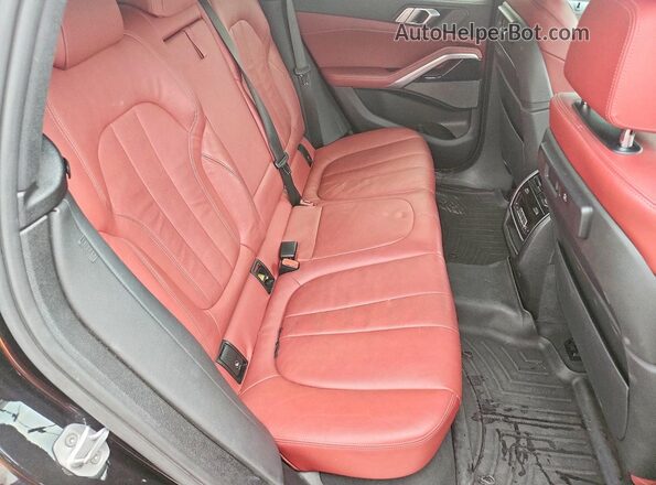 5UXCY6C06L9C89665 2020 BMW X6 Black Հետևի նստատեղերի տեսք