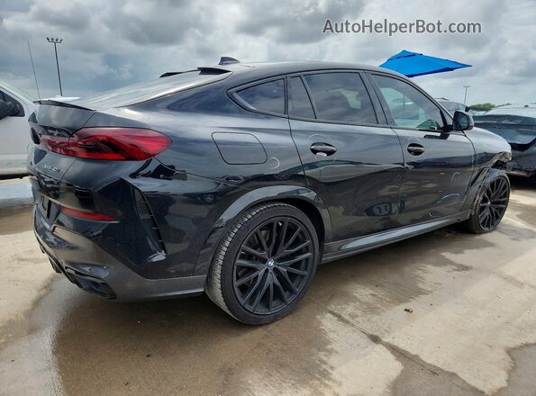 5UXCY6C06L9C89665 2020 BMW X6 Black Հետևի աջ