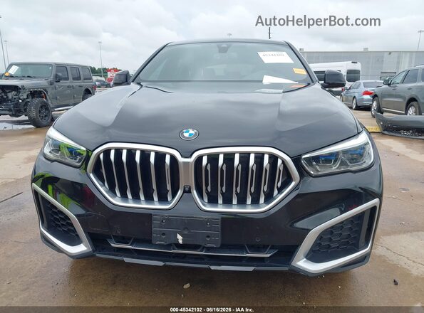 5UXCY6C06N9N23934 2022 BMW X6 Black Vista frontal