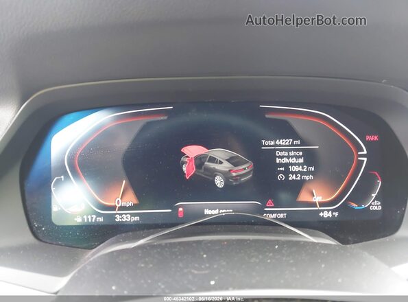 5UXCY6C06N9N23934 2022 BMW X6 Black Vista de los asientos traseros