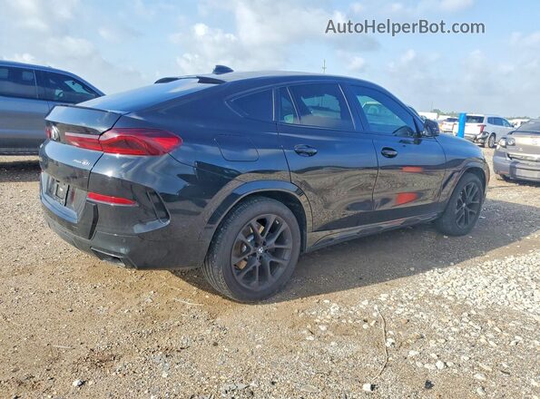 5UXCY6C07N9K31273 2022 BMW X6 Black Rear right