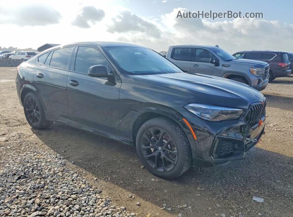 5UXCY6C07N9K31273 2022 BMW X6 Black Front right