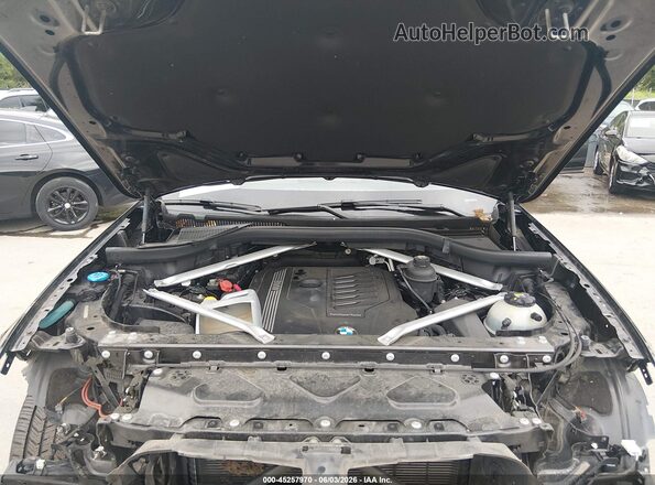 5UXCY6C08L9D00858 2020 BMW X6 Черный Вид сзади
