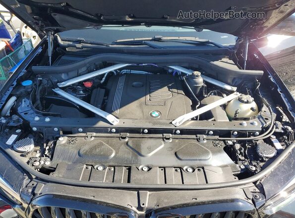 5UXCY6C09P9N63590 2023 BMW X6 Black უკანა სალონის ხედი