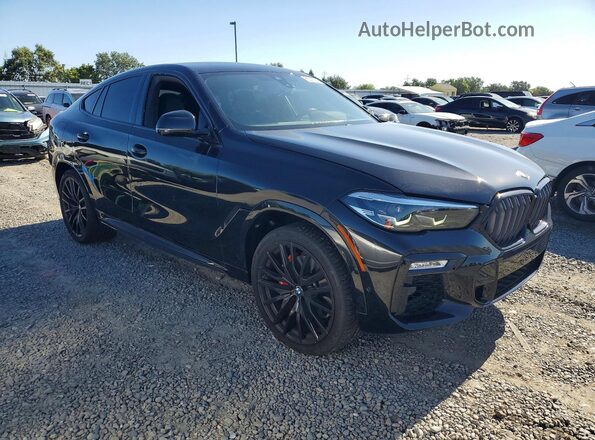 5UXCY6C09P9N63590 2023 BMW X6 Black წინა მარჯვენა