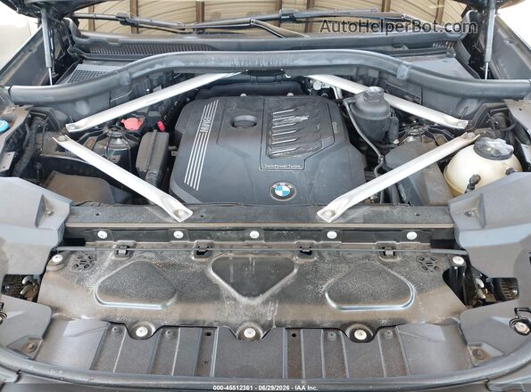 5UXCY6C0XL9C82685 2020 BMW X6 Black Հետևի տեսք