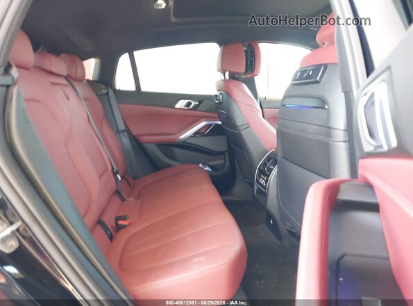 5UXCY6C0XL9C82685 2020 BMW X6 Black VIN կոդի պիտակի տեսք
