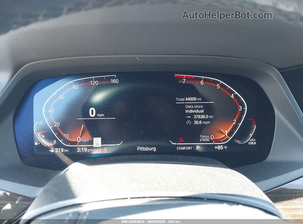 5UXCY6C0XL9D51357 2020 BMW X6 Black Widok tylnych siedzeń