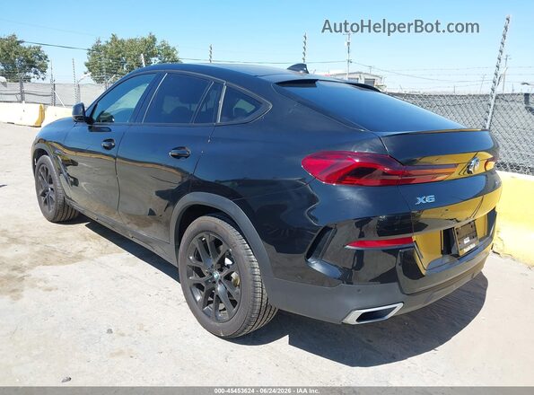 5UXCY6C0XL9D51357 2020 BMW X6 Black Tył lewy