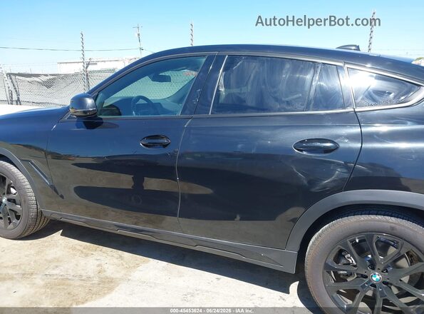 5UXCY6C0XL9D51357 2020 BMW X6 Black Widok wnętrza 360 stopni
