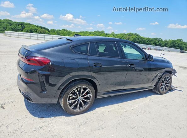 5UXCY6C0XN9J04226 2022 BMW X6 Black Rear right