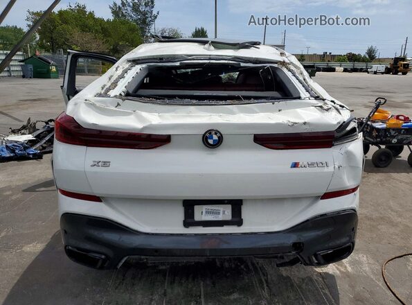 5UXCY8C02M9F23278 2021 BMW X6 Red 