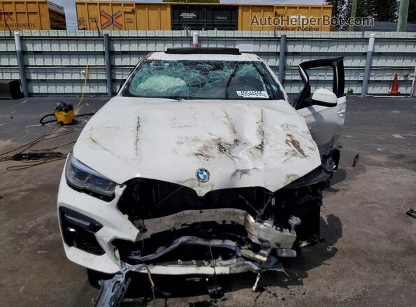 5UXCY8C02M9F23278 2021 BMW X6 Red 