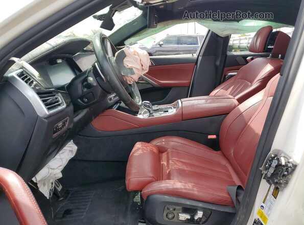 5UXCY8C02M9F23278 2021 BMW X6 Red 