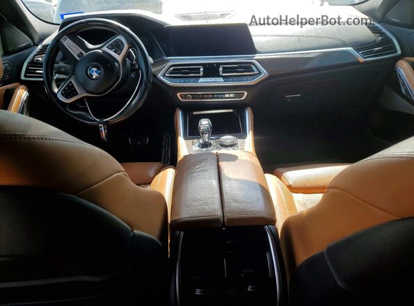 5UXCY8C02N9M16259 2022 BMW X6 Black Вид панелі приладів