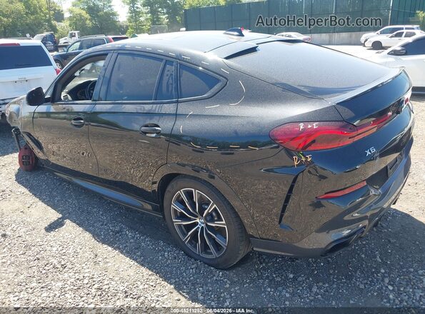 5UXCY8C06P9P49860 2023 BMW X6 Black უკანა მარცხენა
