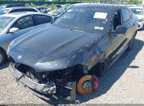 5UXCY8C06P9P49860 2023 BMW X6 Black წინა ხედი